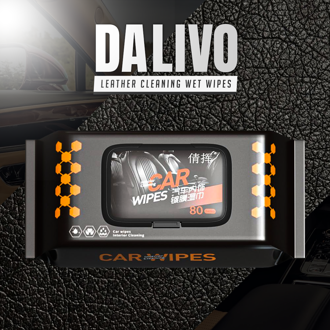 Leather Cleaning Wipes 80pcs