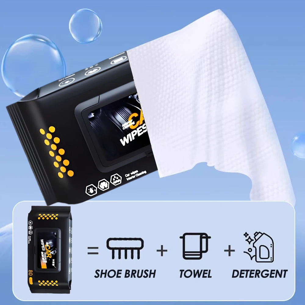 Leather Cleaning Wipes 80pcs